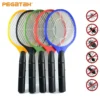 Rechargeable Dual-Use Electric Mosquito Racket Mosquito Swatter with LED - Image 9
