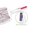 Rechargeable Dual-Use Electric Mosquito Racket Mosquito Swatter with LED - Image 6